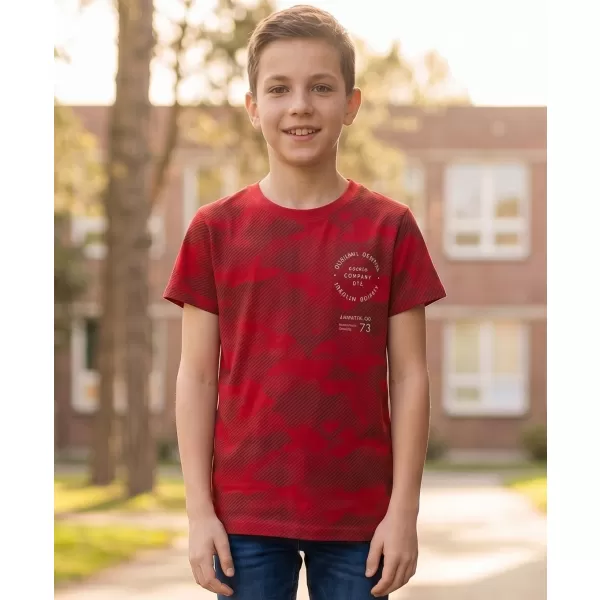 Dětské triko SAM 73 HYDRUS KT 512 ČERVENÁ 