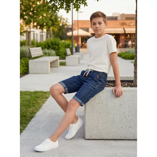  Dětské kraťasy SAM 73 ROBERT KS 500 TMAVÁ DENIM 