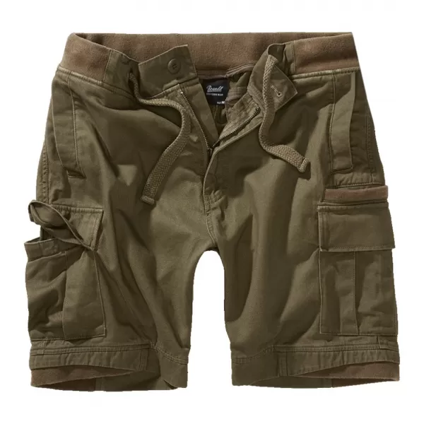  Pánské kraťasy BRANDIT PACKHAM VINTAGE BD2023 OLIVOVÁ 