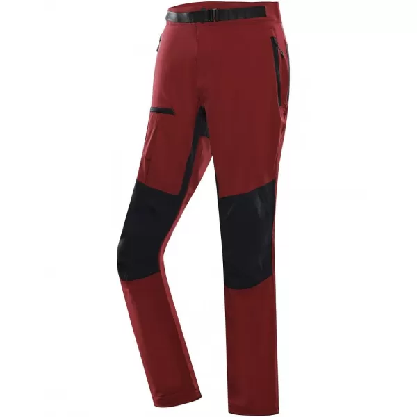  Pánské kalhoty ALPINE PRO SPAN MPAA631 ČERVENÁ 