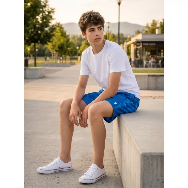  Dětské šortky SAM 73 SANJEEV KS 506 JASNÁ MODRÁ 