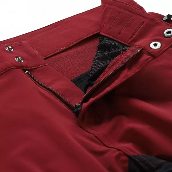  Pánské kalhoty ALPINE PRO SPAN MPAA631 ČERVENÁ 