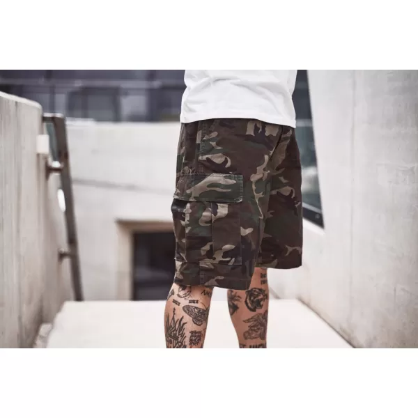  Pánské kraťasy BRANDIT BDU RIPSTOP BD2019 WOODLAND 