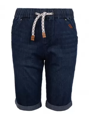 Dětské kraťasy SAM 73 ROBERT KS 500 TMAVÁ DENIM