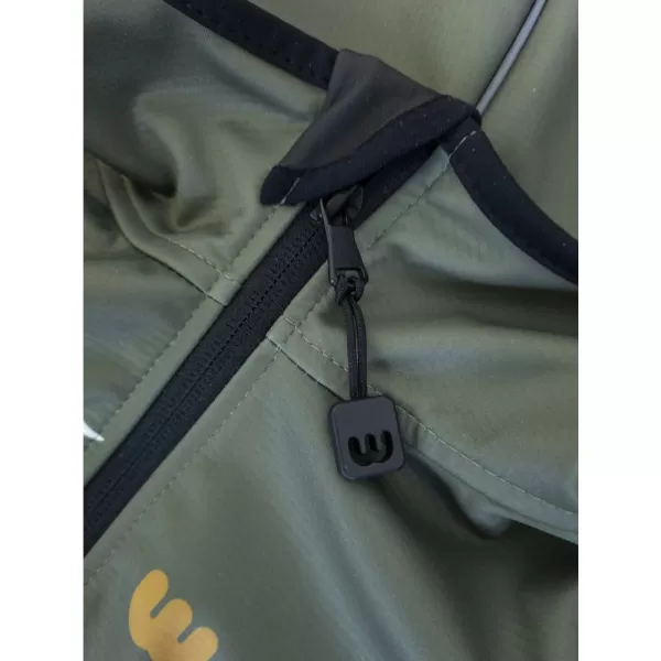 Dětská softshellová bunda zateplená WAMU MASKÁČ KHAKI 