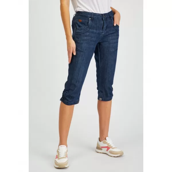  Dámské 3/4 kalhoty SAM 73 ORION WS 785 TMAVÁ DENIM 