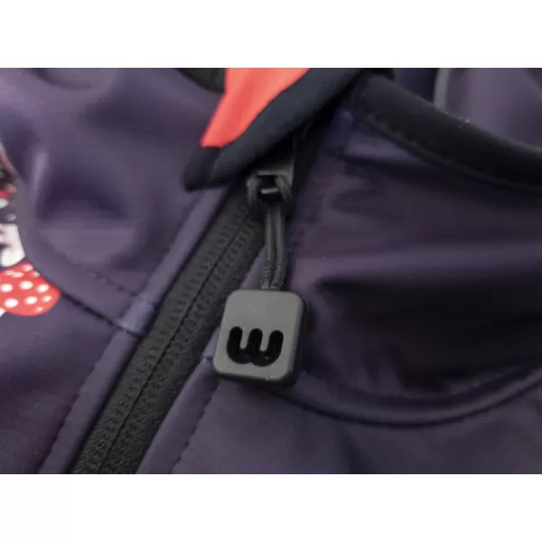  Dětská softshellová bunda zateplená WAMU SOVA FIALOVÁ 