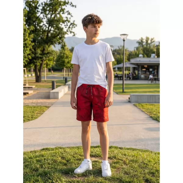  Dětské šortky SAM 73 SANJEEV KS 506 ČERVENÁ 