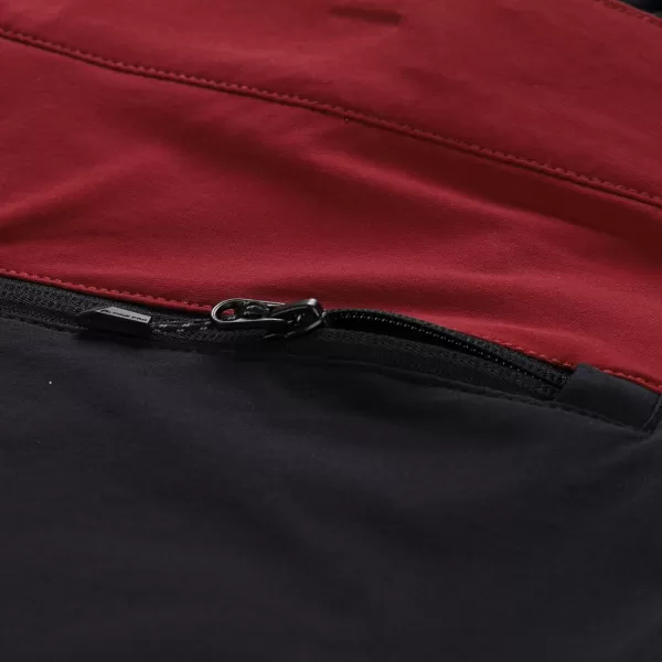  Pánské kalhoty ALPINE PRO SPAN MPAA631 ČERVENÁ 
