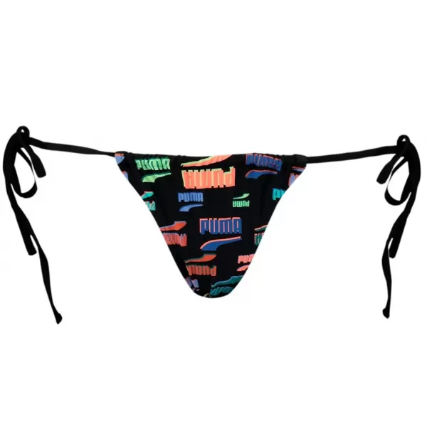  Dámské plavky PUMA SWIM WOMEN SIDE TIE TANGA STRING 1P 938066-01 BLACK 