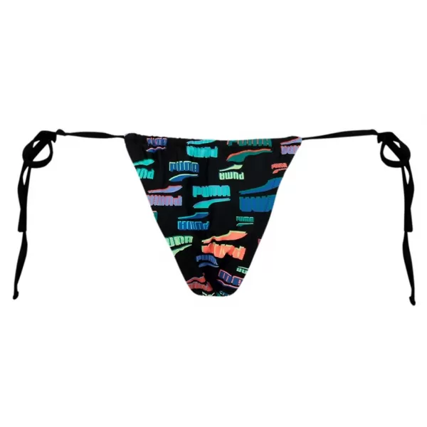  Dámské plavky PUMA SWIM WOMEN SIDE TIE TANGA STRING 1P 938066-01 BLACK 