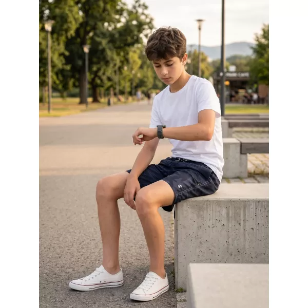  Dětské šortky SAM 73 SANJEEV KS 506 TMAVÁ MODRÁ 