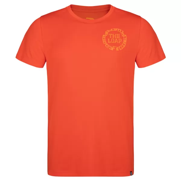  Pánské triko LOAP MUSLAN TLM2307 ORANŽOVÁ 
