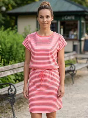 Dámské šaty SAM 73 SAGITTA WZ 823 JASNÁ RŮŽOVÁ
