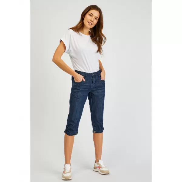  Dámské 3/4 kalhoty SAM 73 ORION WS 785 TMAVÁ DENIM 