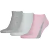 Ponožky PUMA UNISEX LIFESTYLE SNEAKERS 3P 90795104 BASIC PINK