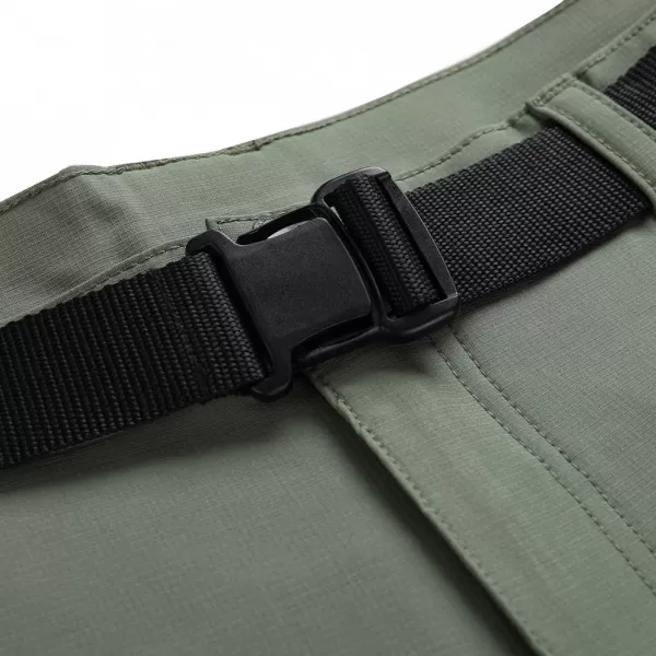  Pánské kalhoty ALPINE PRO NUTT MPAA630 ZELENÁ 