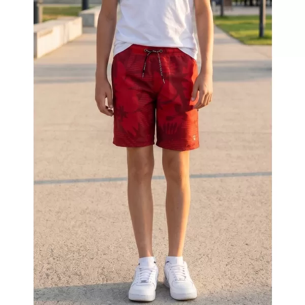  Dětské šortky SAM 73 SANJEEV KS 506 ČERVENÁ 