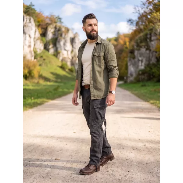  Pánské kalhoty BRANDIT M-65 VINTAGE ČERNÁ 