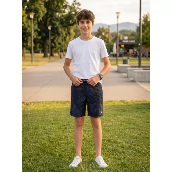  Dětské šortky SAM 73 SANJEEV KS 506 TMAVÁ MODRÁ 