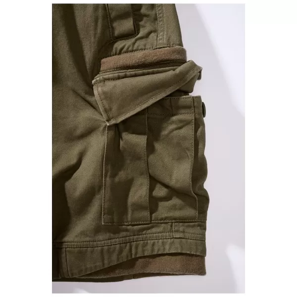  Pánské kraťasy BRANDIT PACKHAM VINTAGE BD2023 OLIVOVÁ 