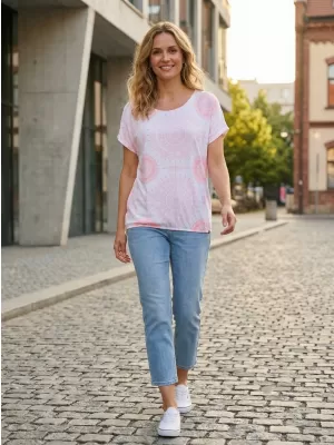 Dámské triko SAM 73 TAURUS WT 888 RŮŽOVÁ