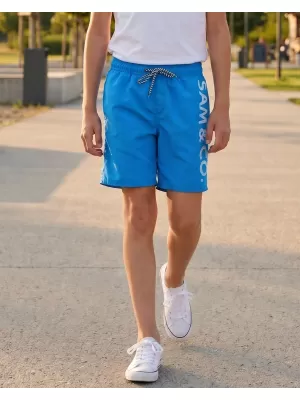 Dětské šortky SAM 73 ROMAN KS 505 JASNÁ MODRÁ