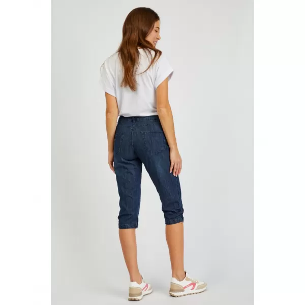  Dámské 3/4 kalhoty SAM 73 ORION WS 785 TMAVÁ DENIM 