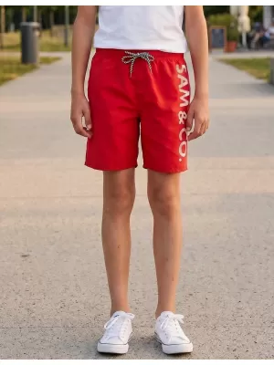 Dětské šortky SAM 73 ROMAN KS 505 ČERVENÁ