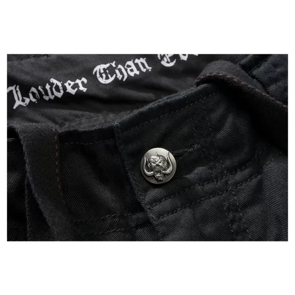  Pánské kraťasy BRANDIT MOTORHEAD URBAN LEGEND ČERNÁ 