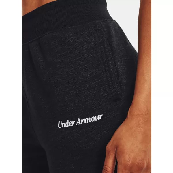  Dámské sportovní kalhoty UNDER ARMOUR ESSENTIAL SCRIPT PANT 1374105-001 Černá 