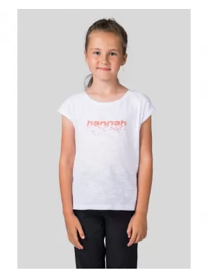 Dětské triko HANNAH KAIA JR WHITE/PINK