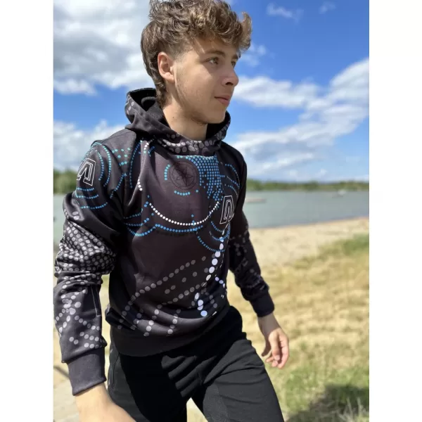 Pánská mikina premium ALTISPORT SWE/ALM06S07 GRAFITOVÁ 