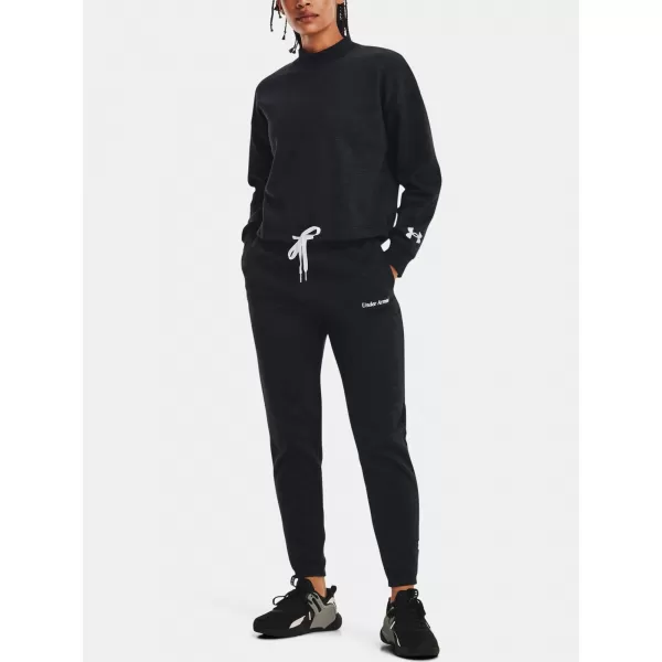  Dámské sportovní kalhoty UNDER ARMOUR ESSENTIAL SCRIPT PANT 1374105-001 Černá 