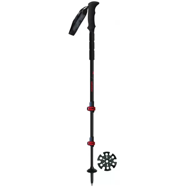  Trekové hole HANNAH SPEED HIKE FL ANTHRACITE/RED 