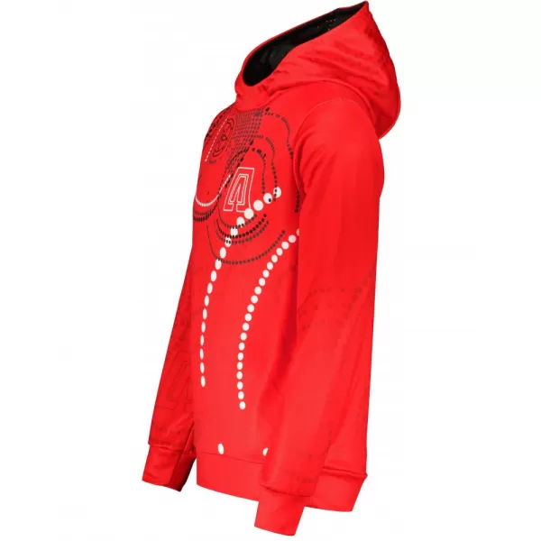  Pánská mikina premium ALTISPORT SWE/ALM06S07 ČERVENÁ 