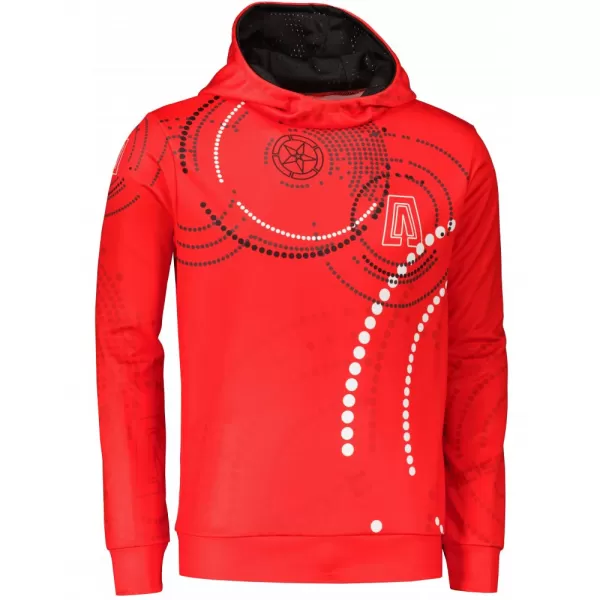  Pánská mikina premium ALTISPORT SWE/ALM06S07 ČERVENÁ 