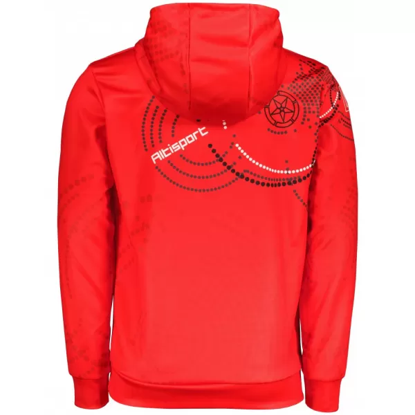  Pánská mikina premium ALTISPORT SWE/ALM06S07 ČERVENÁ 
