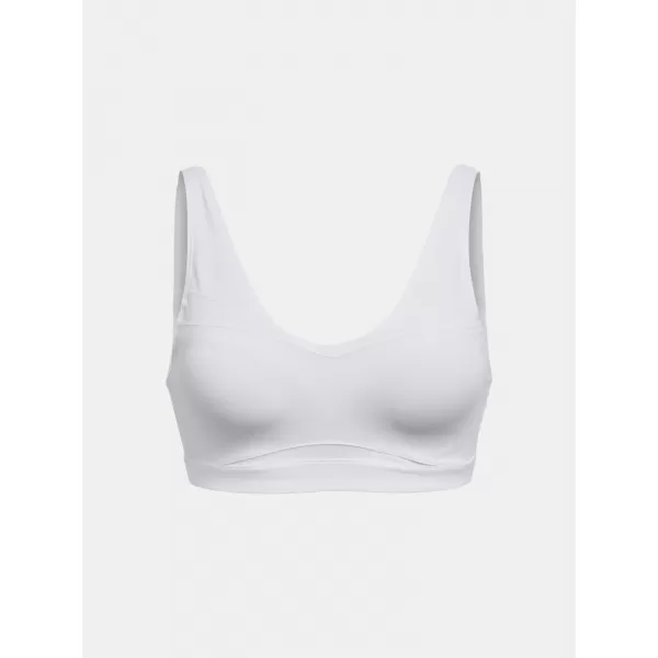  Dámská podprsenka UNDER ARMOUR UA SMARTFORM EVOLUTION MID 1373826-100 Bílá 