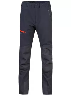 Pánské kalhoty HANNAH CLAIM II ANTHRACITE/RED