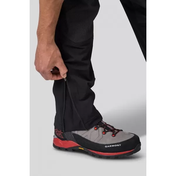  Pánské kalhoty HANNAH CLAIM II ANTHRACITE/RED 