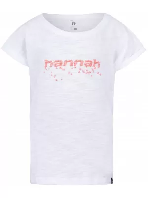 Dětské triko HANNAH KAIA JR WHITE/PINK
