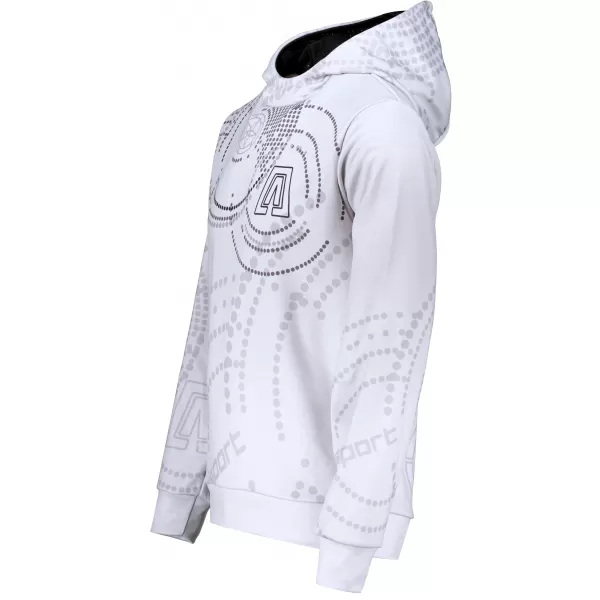  Pánská mikina premium ALTISPORT SWE/ALM06S07 SVĚTLE ŠEDÁ 