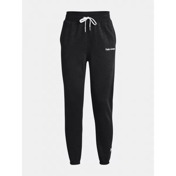  Dámské sportovní kalhoty UNDER ARMOUR ESSENTIAL SCRIPT PANT 1374105-001 Černá 