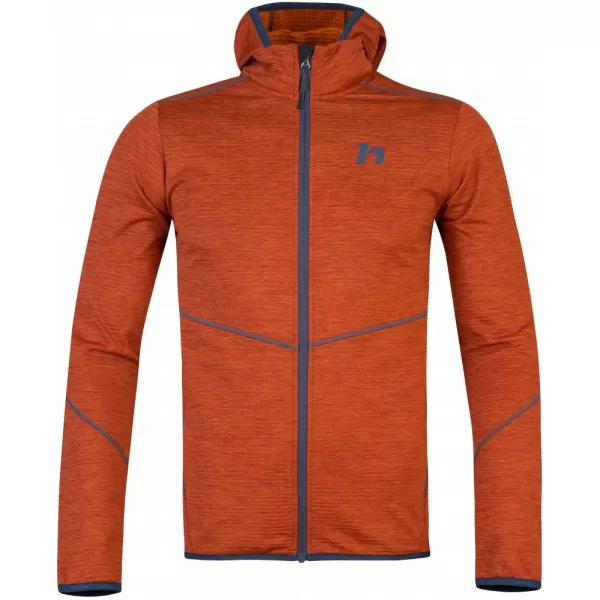  Pánská mikina HANNAH DAMAR HOODY BURNT ORANGE MEL 