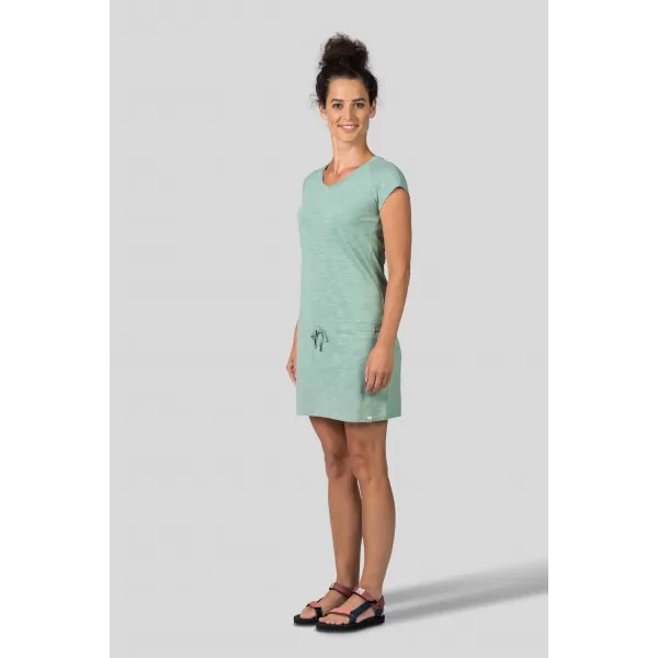  Dámské šaty HANNAH CATIA II SMOKE GREEN 