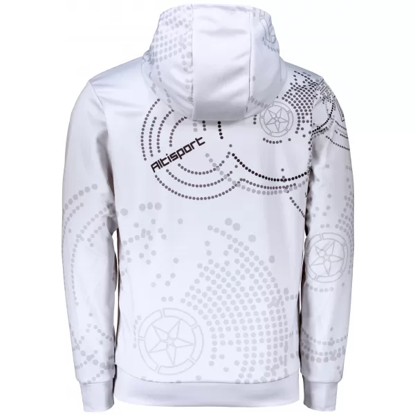  Pánská mikina premium ALTISPORT SWE/ALM06S07 SVĚTLE ŠEDÁ 