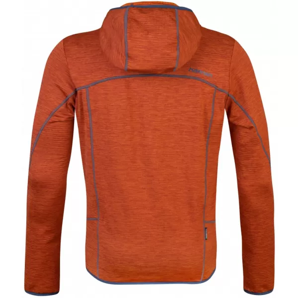  Pánská mikina HANNAH DAMAR HOODY BURNT ORANGE MEL 