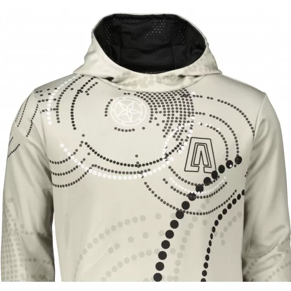  Pánská mikina premium ALTISPORT SWE/ALM06S07 HNĚDÁ 