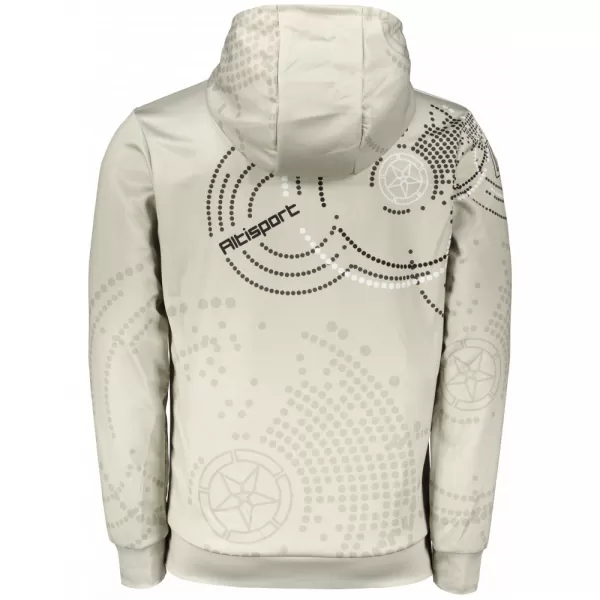  Pánská mikina premium ALTISPORT SWE/ALM06S07 HNĚDÁ 